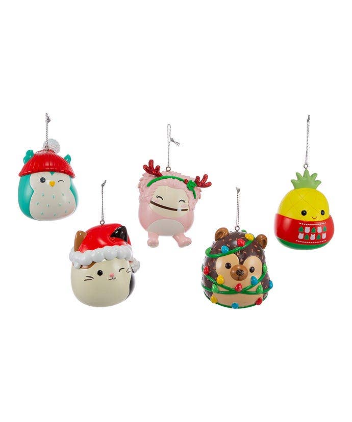 Kurt S. Adler, Inc. - Wholesale Ornament Set - Squishmallows® Blow Mold Ornaments, 5 Assorted0