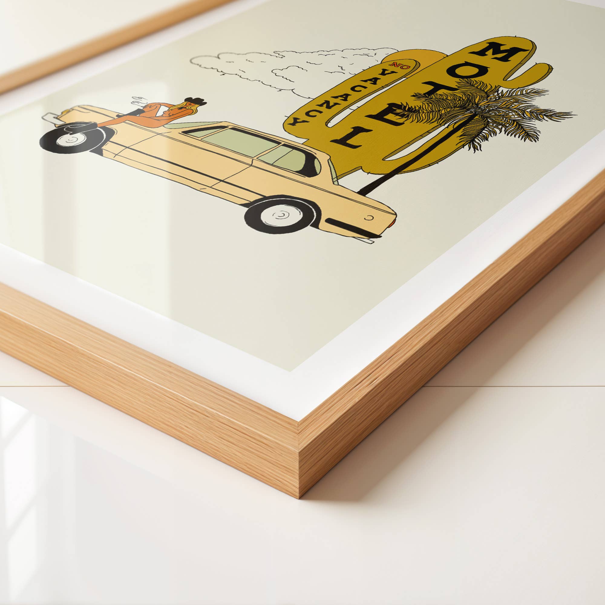 Tumbleweed Design Studio - Vente Affiche d'art - Aucune Chambre Libre Impression d'Art Vintage Western1