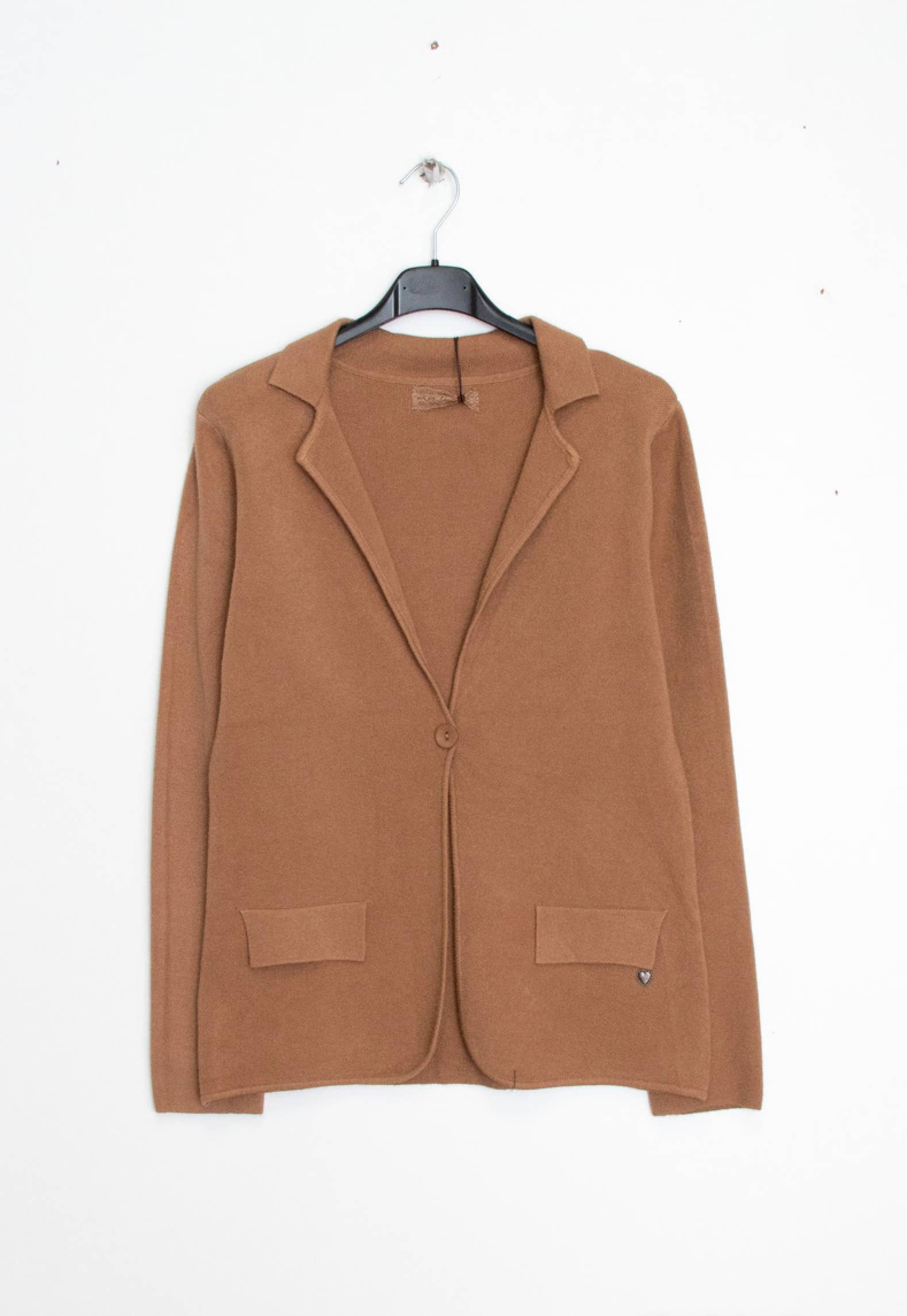 Happy look - Vente Blazer – femme - Blazer Femme en Maille – Élégant & Confortable9