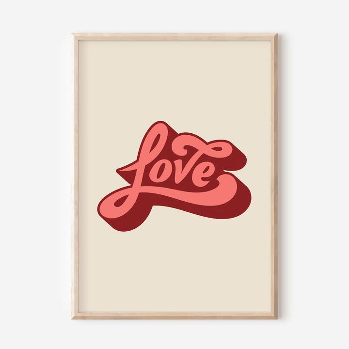 Love Art Print No71 voor wholesale door el&chic