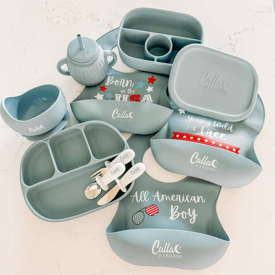 Calla & Friends - Wholesale Bib - Baby - All American Catch All Bib9