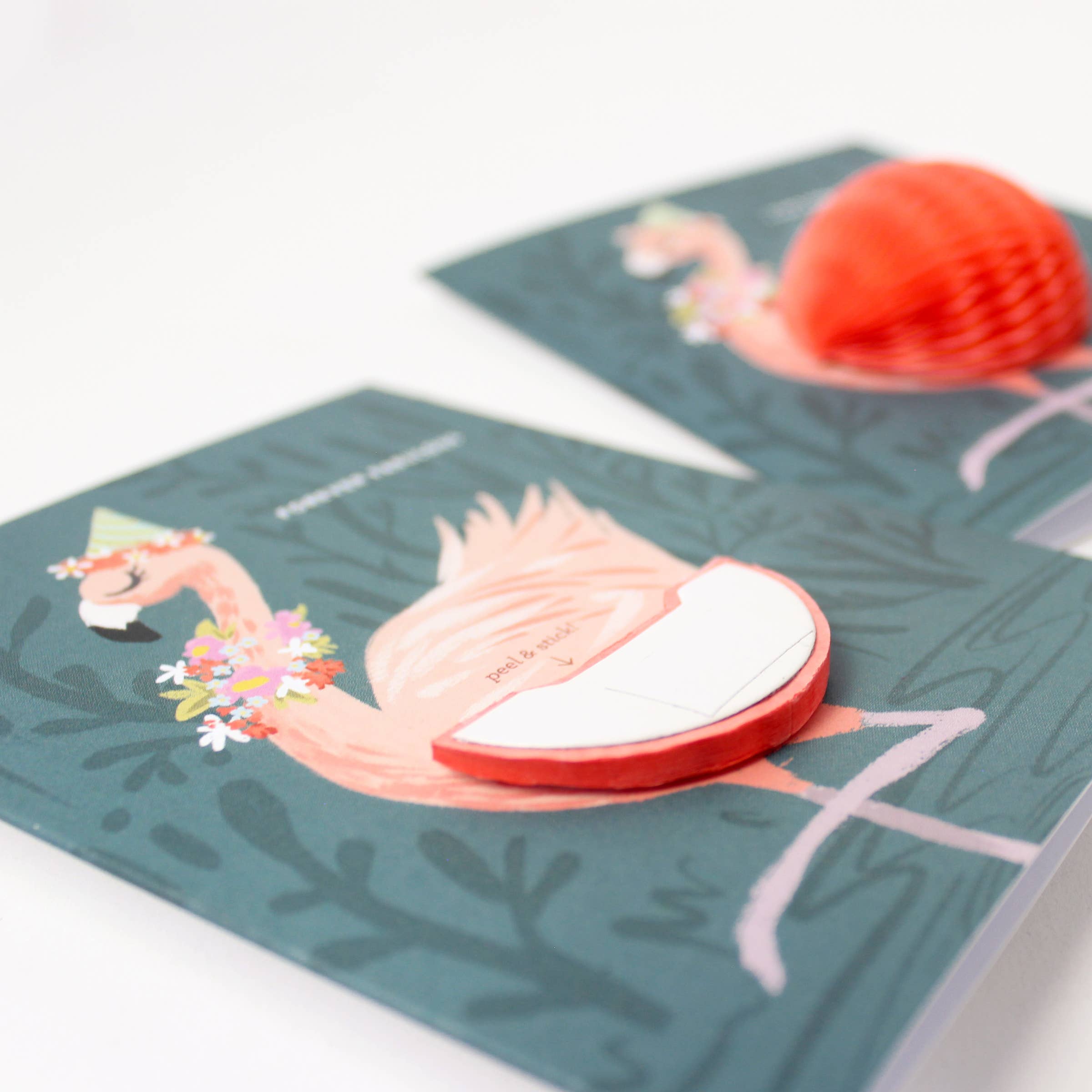 Inklings Paperie - Wholesale Birthday Card - Pop-up Card - Flamingo Birthday7