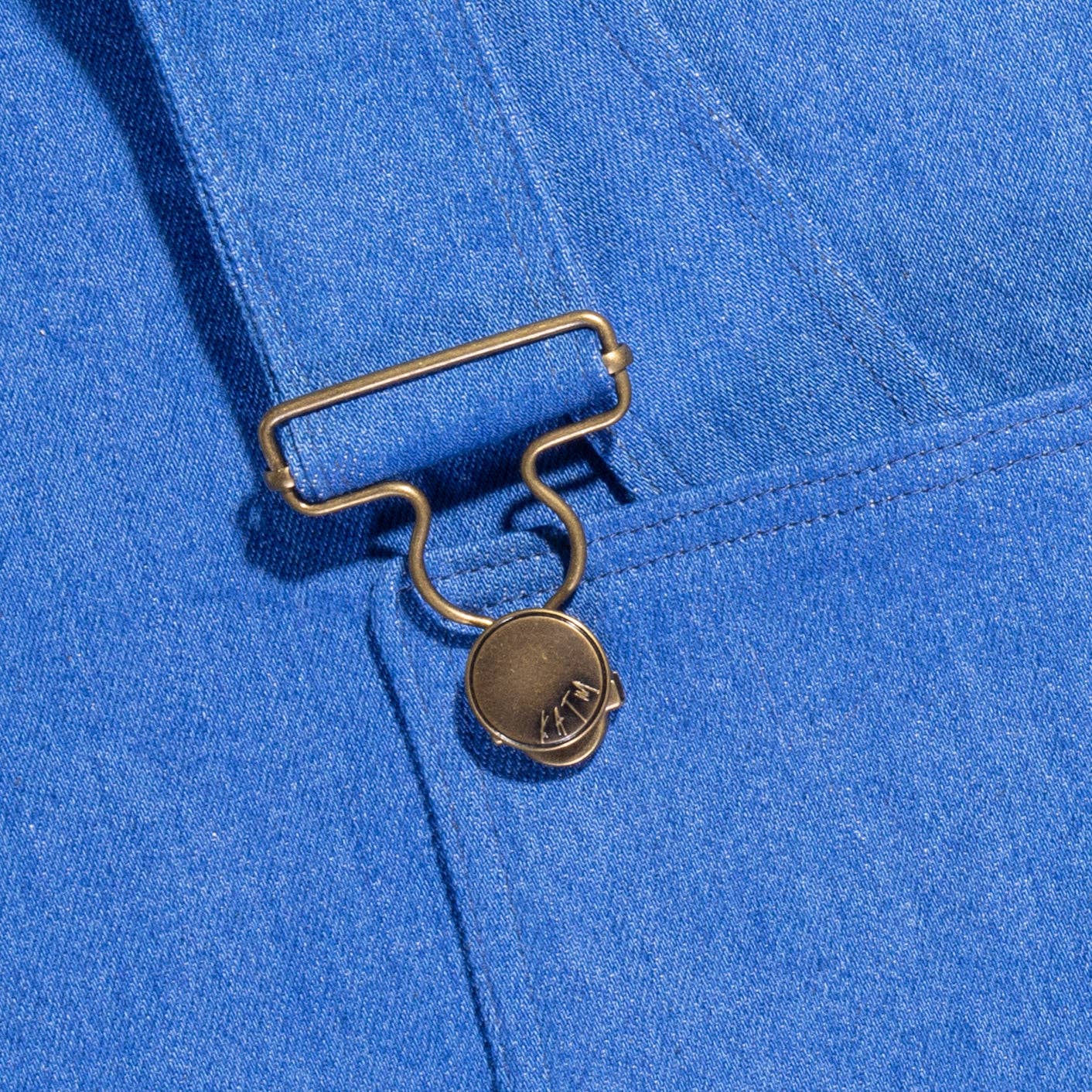 Kylie and The Machine - Wholesale Craft supplies - Dungarees Hardware Kit | Aged Brass1