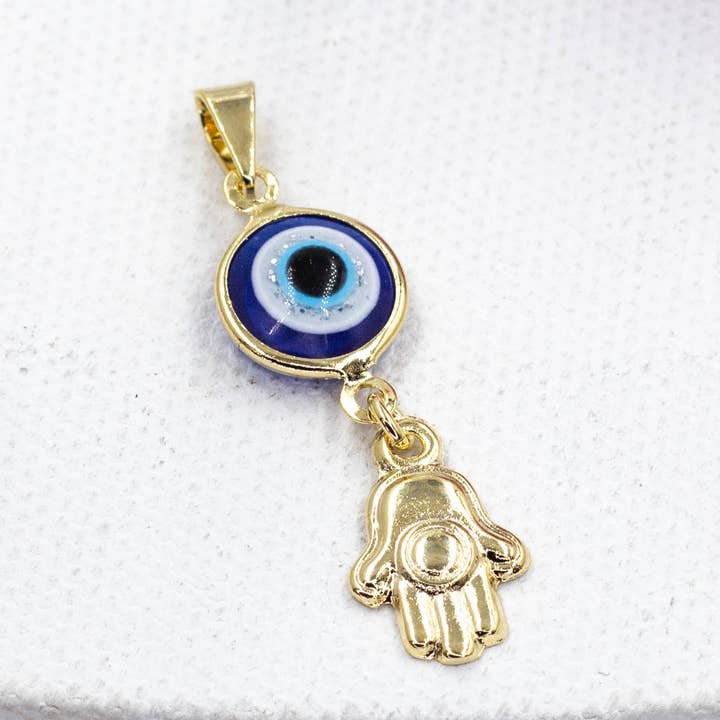 Evil Eye Pendant | Hamsa Hand Pendant for wholesale by Cherie by Cherie