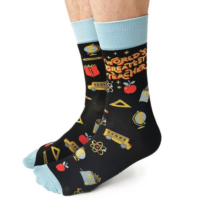 Teacher’s Pet Socks - M/L (Men) for wholesale by Uptown Sox