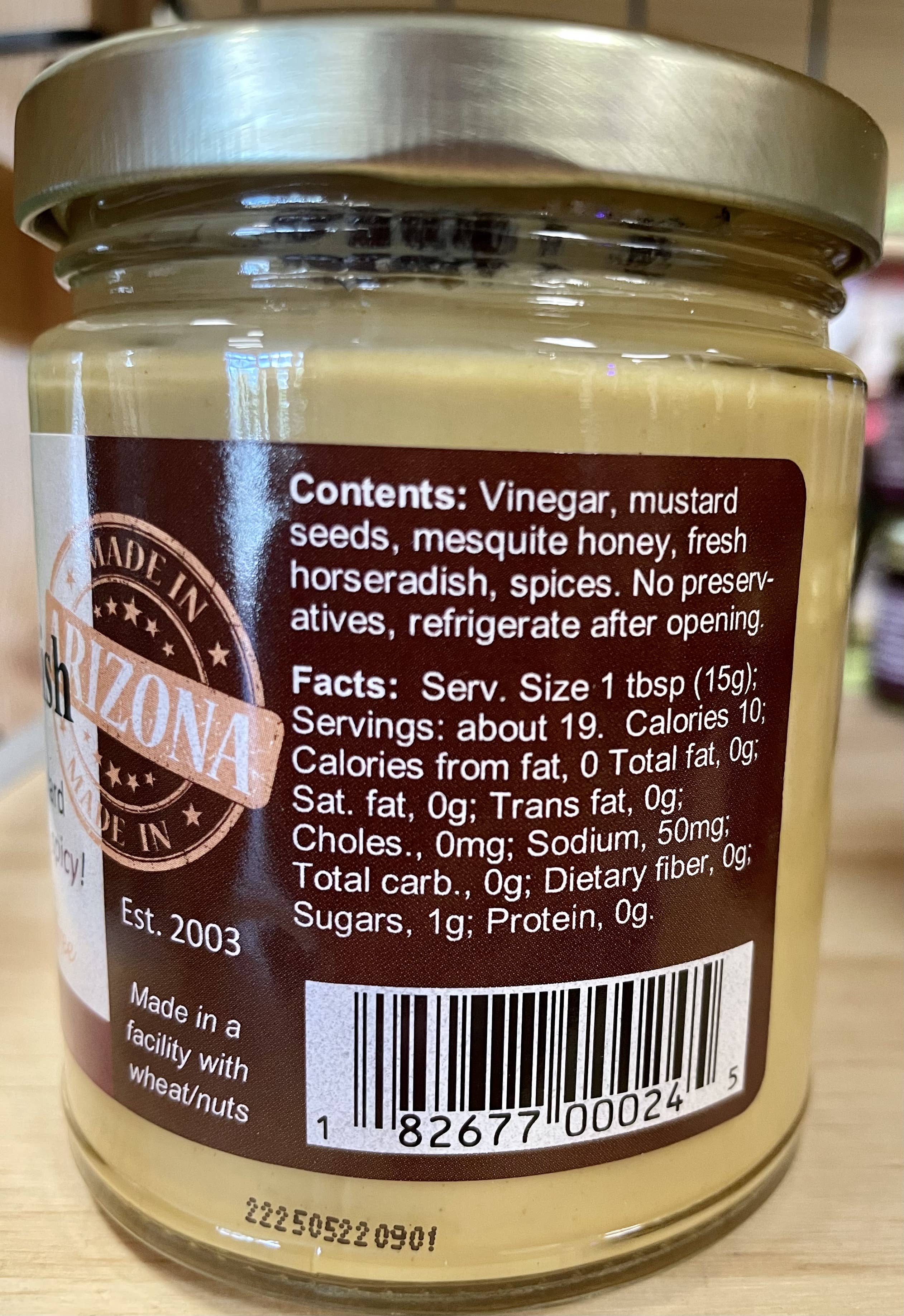 d'Vine Gourmet - Wholesale Mustard - Honey Horseradish Gourmet Mustard w/ Real Horseradish2