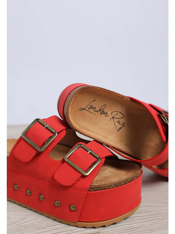 Rag Company - Vente Sandales – femme - Mocassins en similicuir cloutés Impala13