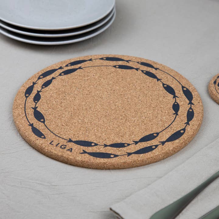 LIGA - Wholesale Placemat - Cork Placemats | Fish On A Line3