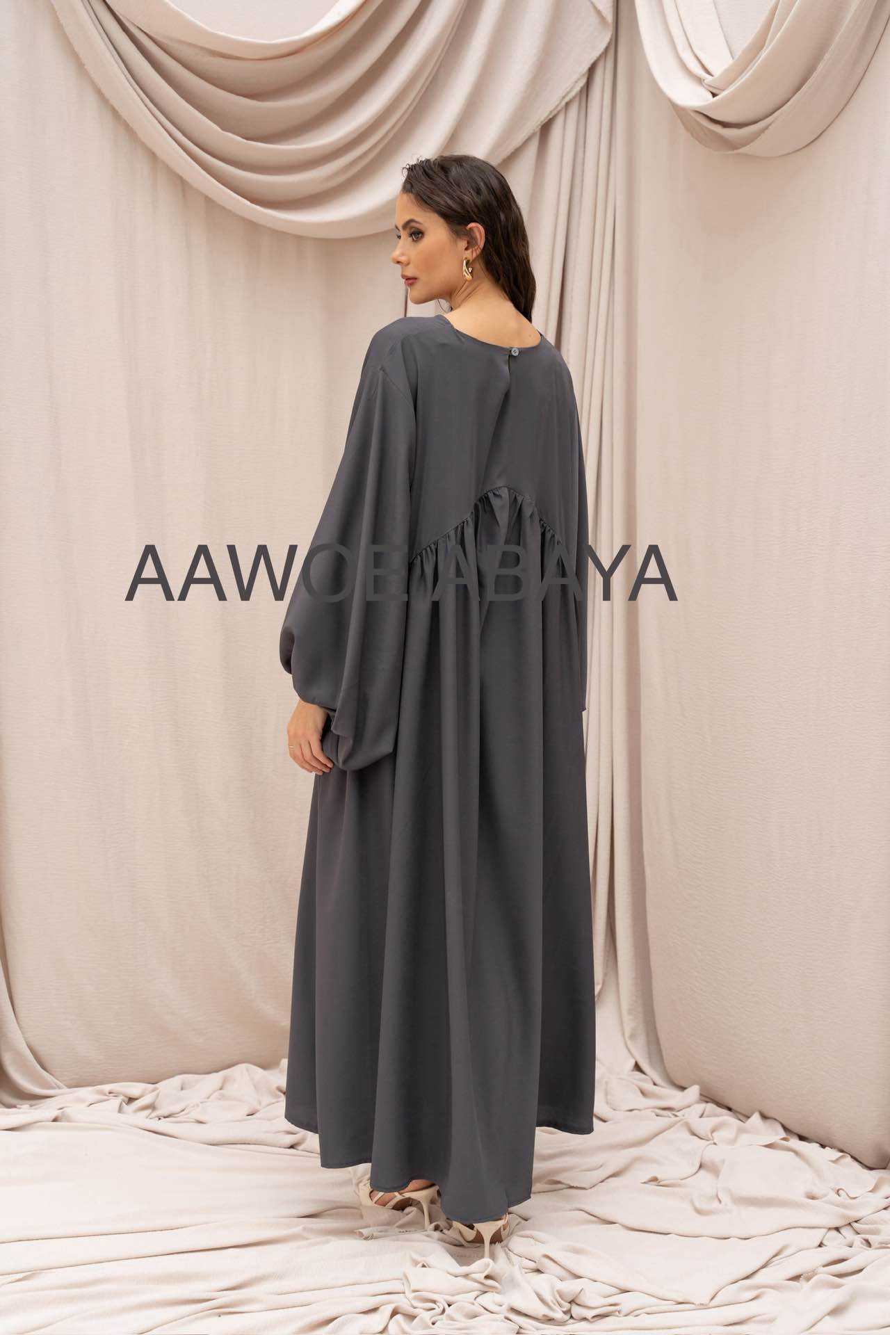 Aawoe Abaya - Wholesale Dress - Women's - Elegant Abaya Dress - 2466-ROB20