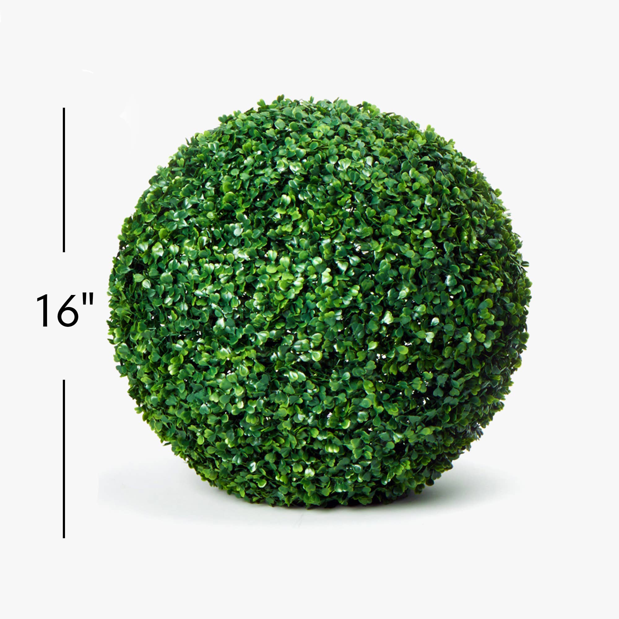 Portofino International Trading, USA - Wholesale Artificial Plant - 16 Inch Artificial Boxwood Topiary Ball1