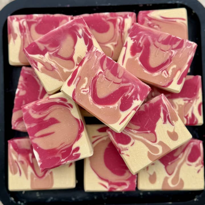 Pink Grapefruit for wholesale by Slippery Bill’s Soaps