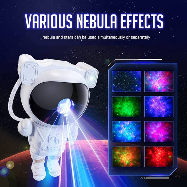 Dan Adora - Wholesale Night Light - Astronaut Galaxy Projector