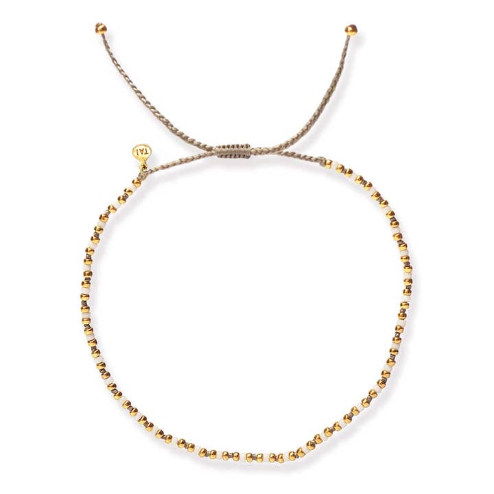 Handmade Bracelets With Gold Bead Accents for wholesale by Tai Jewelry