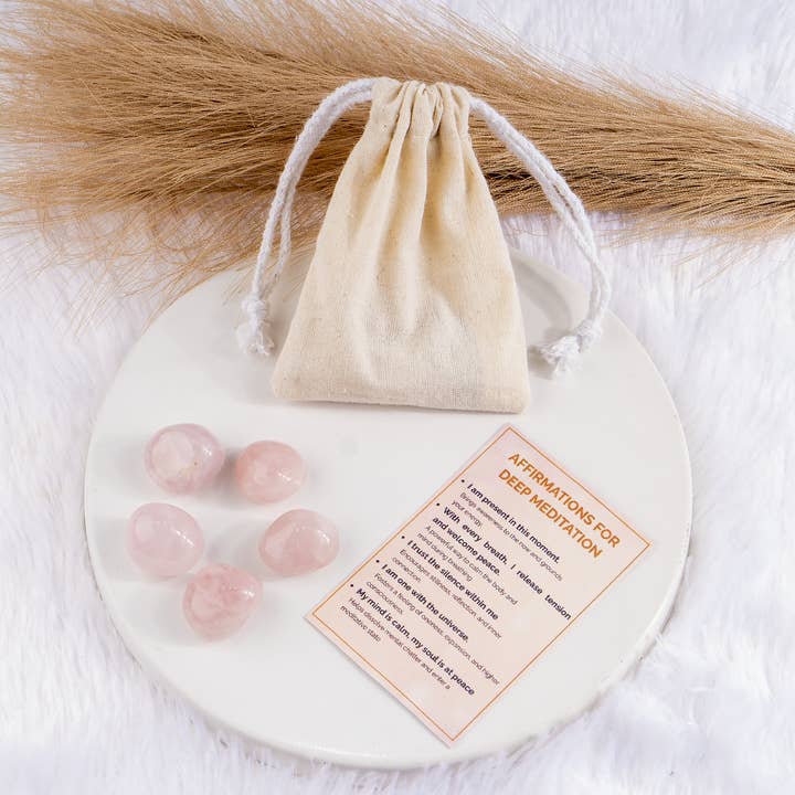 Soothing Crystals - Wholesale Spiritual Stone/Crystal - Mini Intention Kit | Crystal Intention Set | Gemstone Kit5