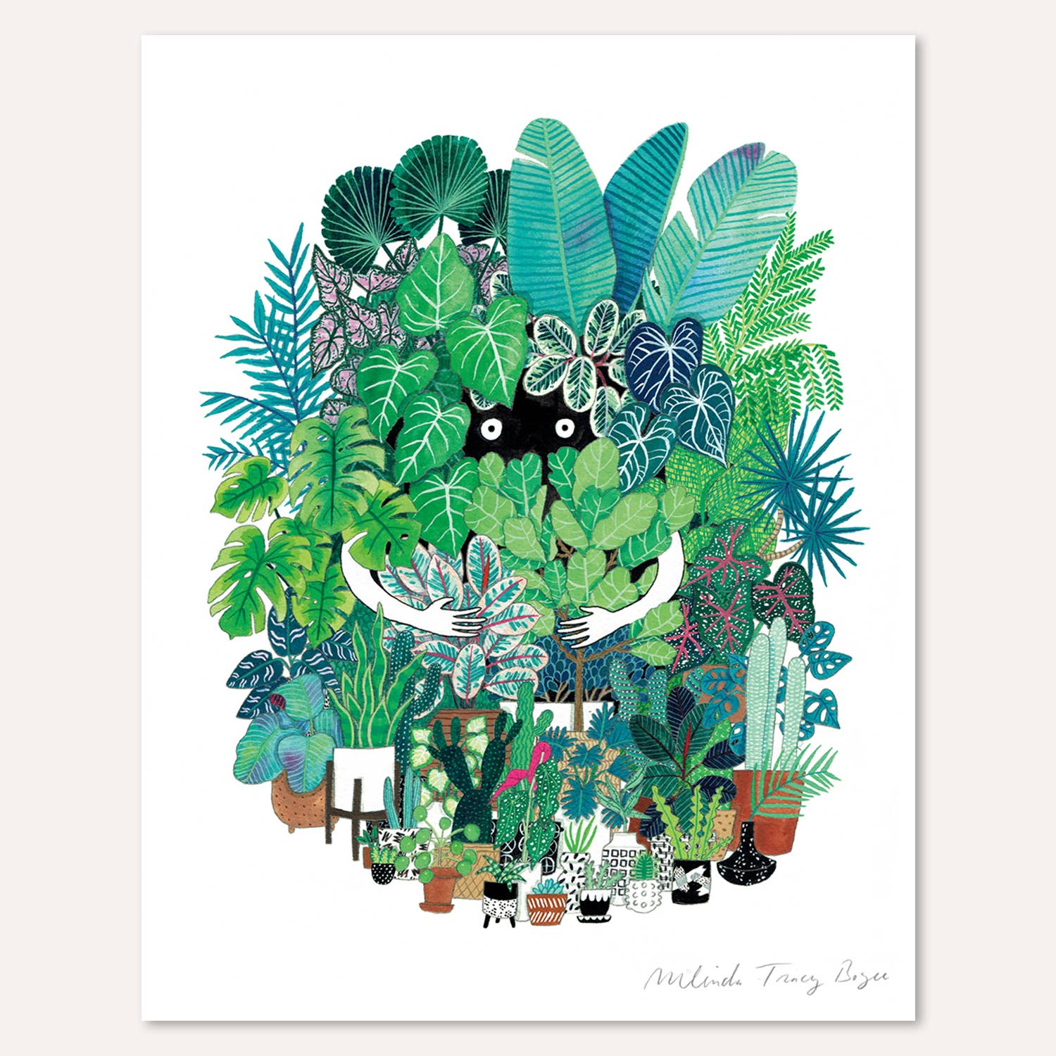 Party Mouse Studio – Impressão artística por atacado – Impressão Plant Freak1