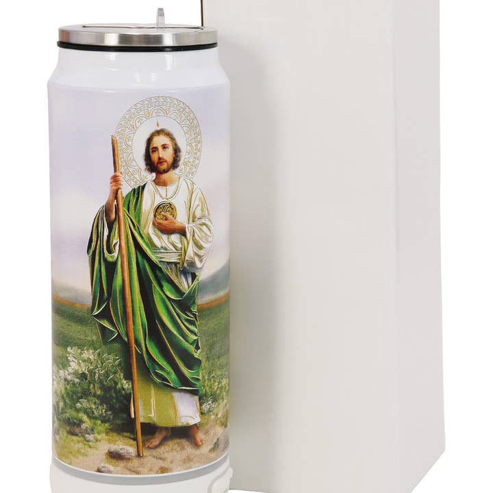 GREEN WHITE St. Jude Tumbler With Bluetooth Speaker for wholesale on Faire9