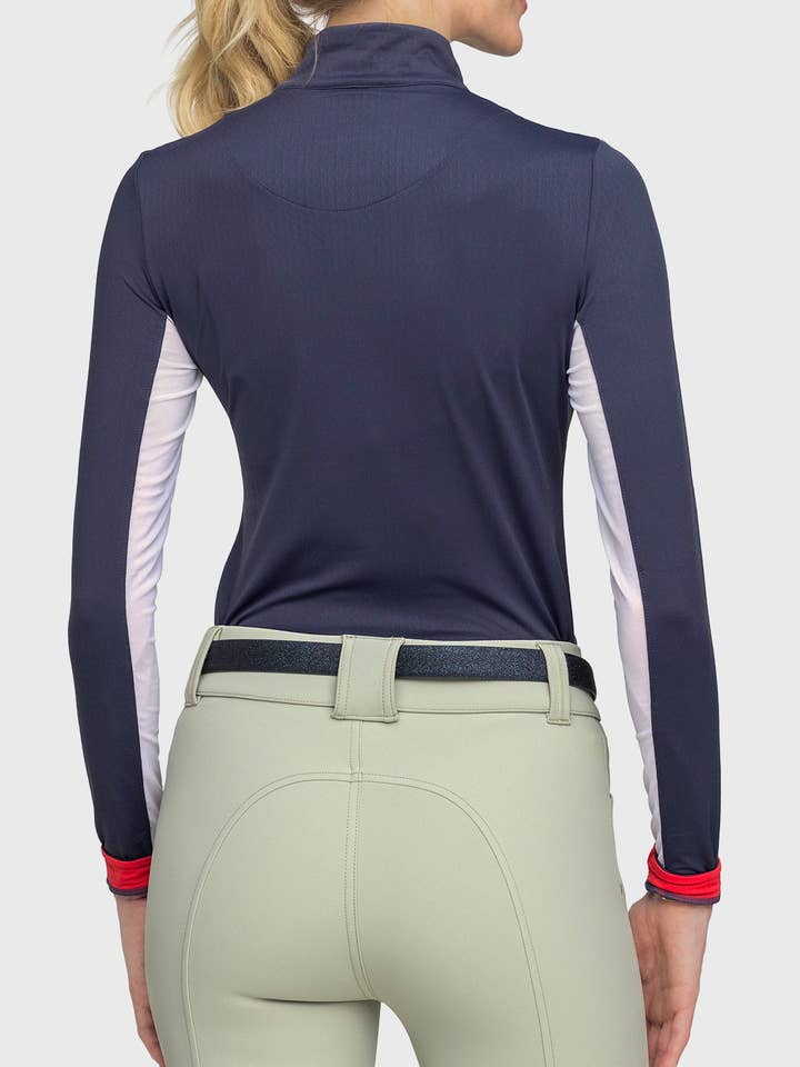 Kastel Denmark – Parte de cima de desporto - Mulher por atacado – Camisa Olympic Manga Comprida Sun1