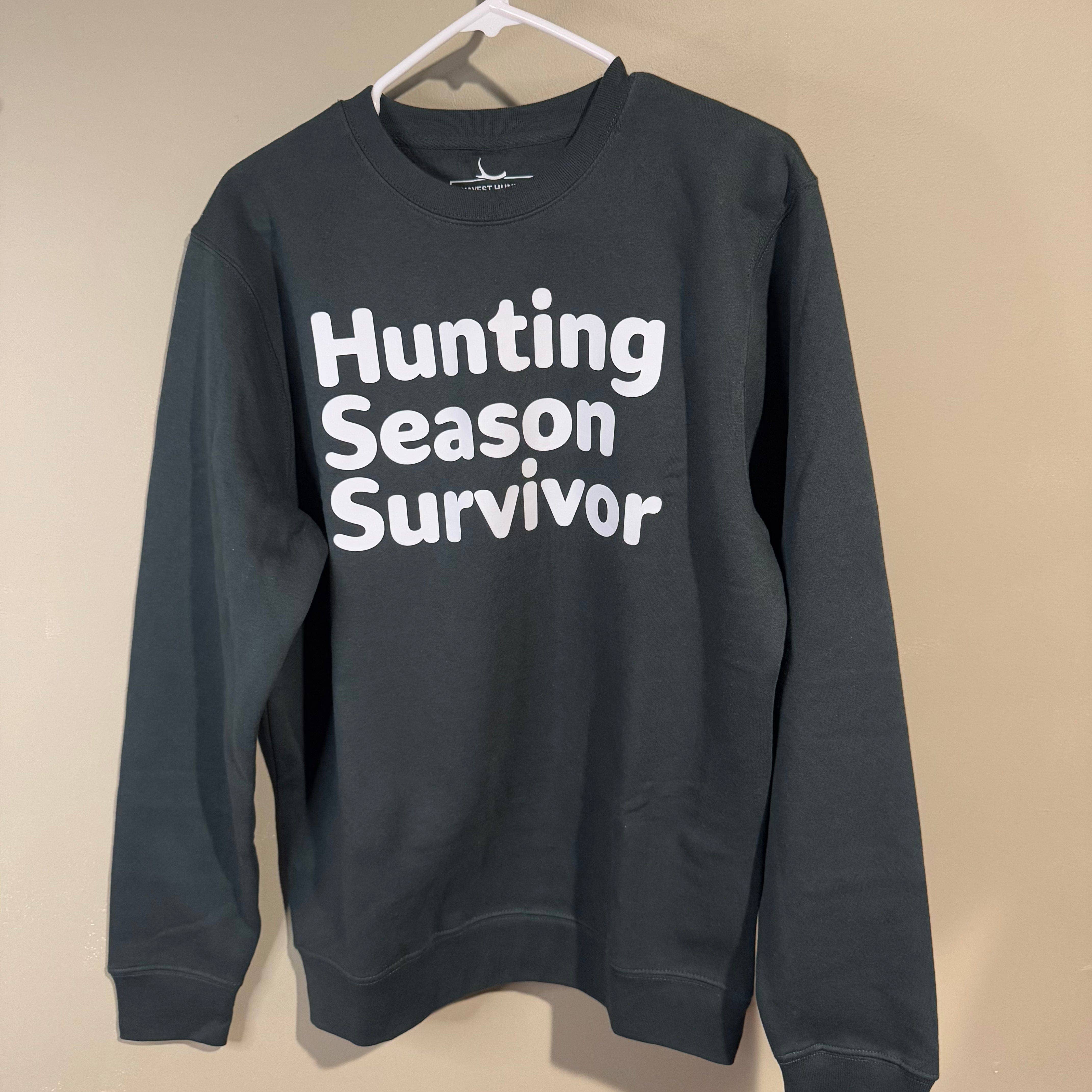 Okayest Hunter - Wholesale Graphic Sweatshirt - Women's - Hunting Season Survivor Crew Neck3