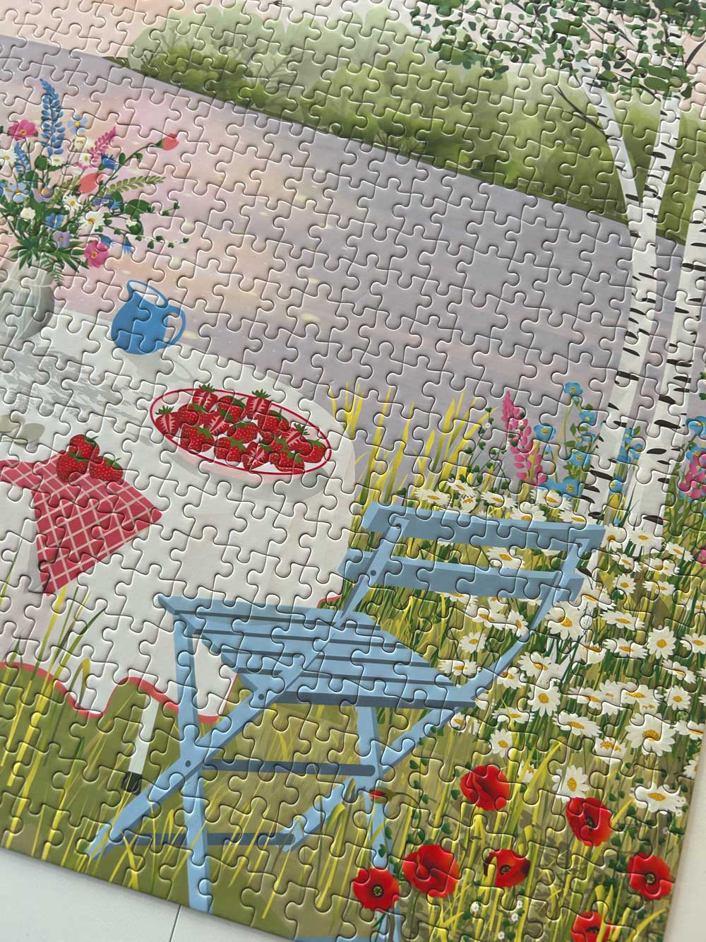 ViSSEVASSE - Wholesale Puzzle - Adult - SWEET STRAWBERRIES - JIGSAW PUZZLE - with 1000 pieces4