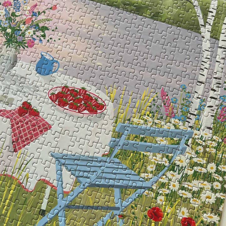 ViSSEVASSE - Vente Puzzle – adulte - FRAISES SUCRÉES - PUZZLE - avec 1000 pièces4