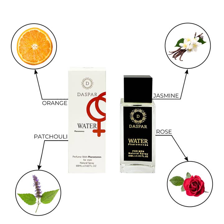 Daspar - Wholesale Perfume/Eau de Toilette - DASPAR WATER FOR MEN PERFUME WITH PHEROMONES 2.02 OZ