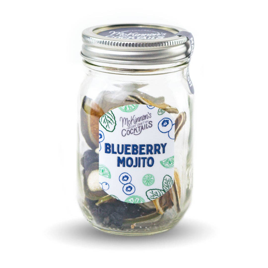 McKinnon's Dry Craft Cocktails - Wholesale Cocktail Mix/Syrup - Blueberry Mojito3