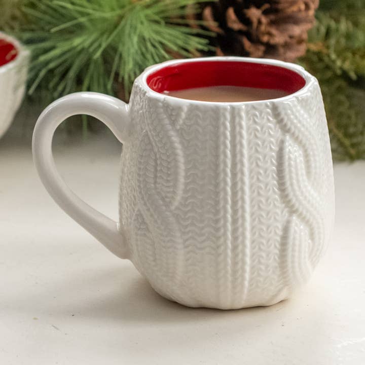Ragon House - Wholesale Coffee Mug - CREAM SWEATER MUG0