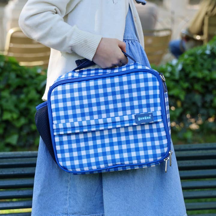 Yumbox Insulated Lunch Bag – Water-Resistant, 3-Way Carry, Fits Bento Boxes and Ice Packs (Vichy Gingham) for wholesale by Yumbox