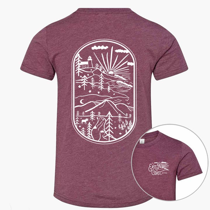 Reclaimed Maine Co. - Wholesale Screen Printed T-Shirt - Unisex - East Coast T-Shirt | Outdoorsy Tees 4