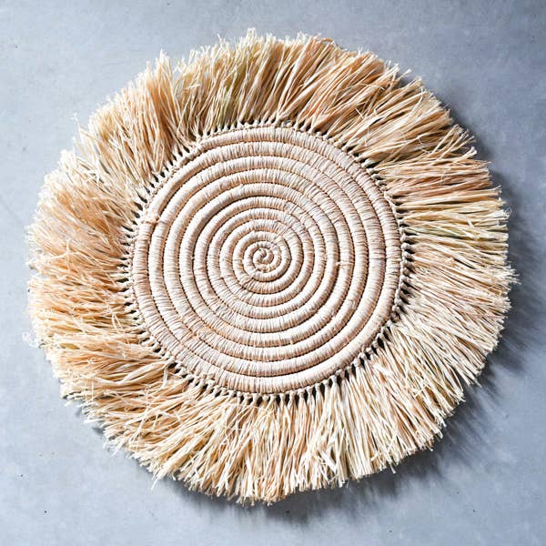 High crafty – wholesale Wall Accent – Fringe Placement – Decorative Base or Wall Accent with Fring0