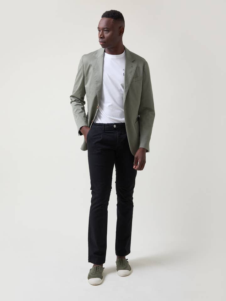 ALTONADOCK - Wholesale Blazer - Men's - Fitted Green Blazer4