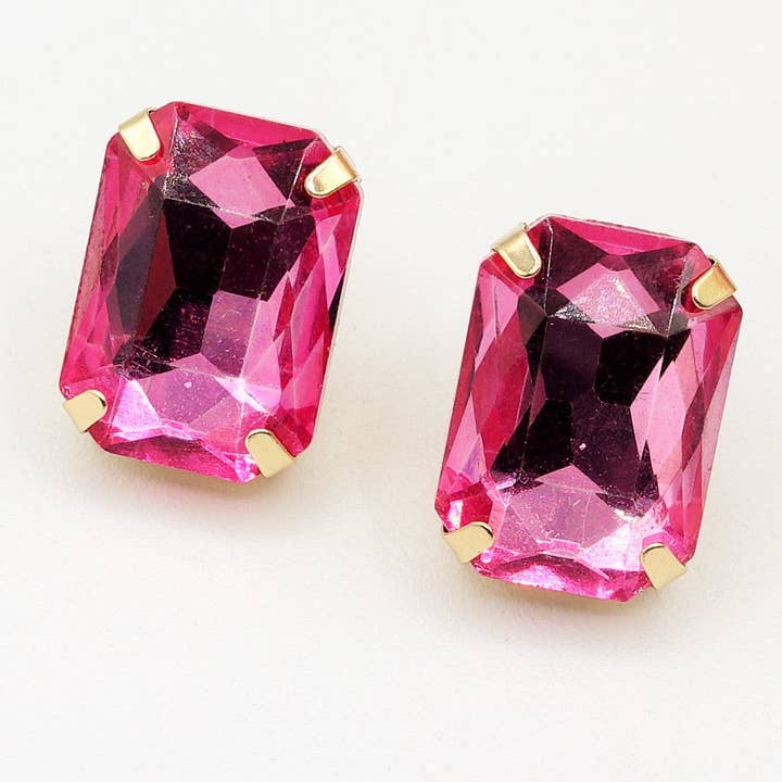 Daemon srls - Wholesale Stud/Post Earrings - MARGOT STUDS - PAIO Orecchini a bottone con pietre sfaccettate16