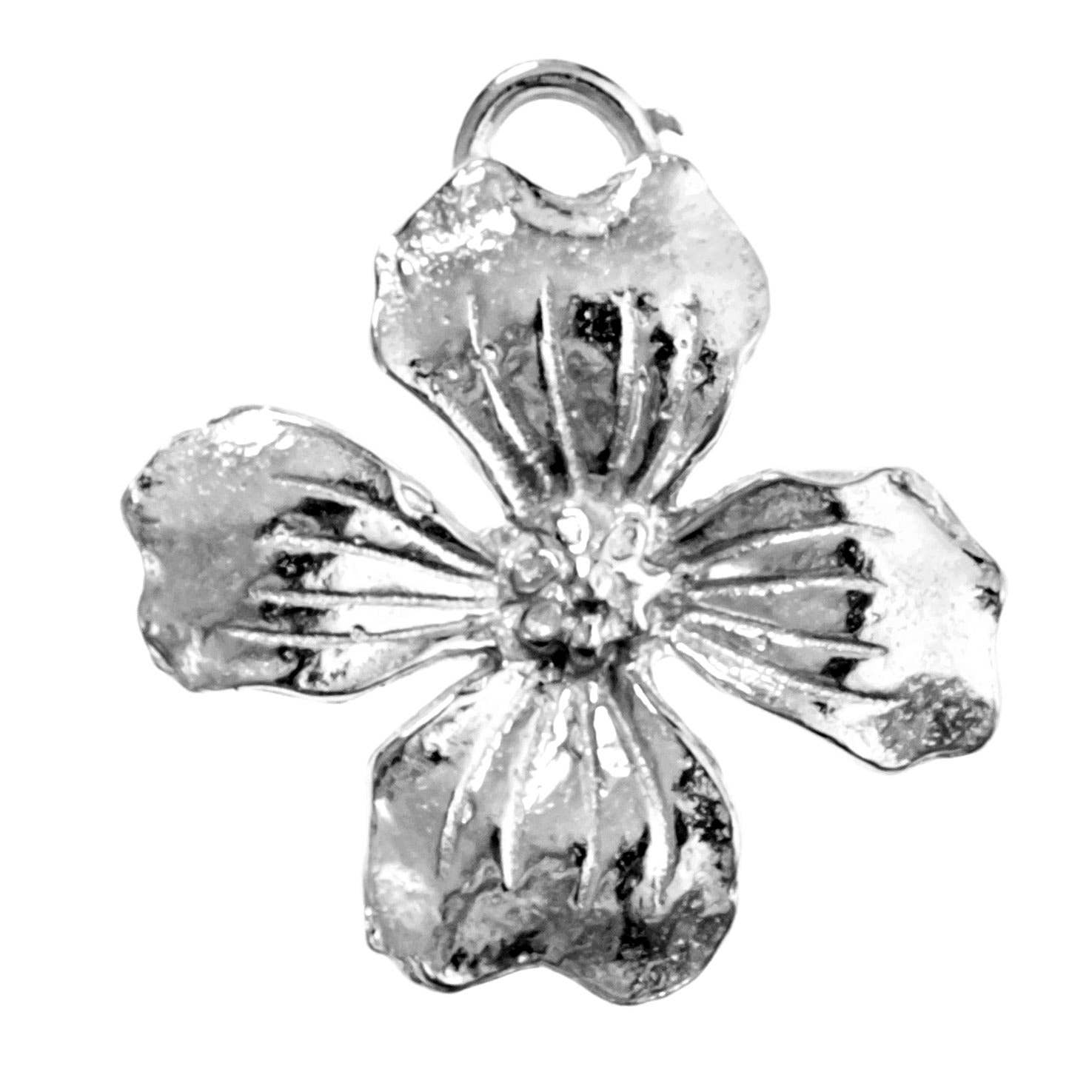 House of Morgan Pewter - Vente Objets de décoration - Cadeaux de fleurs de cornouiller - Ornements de cornouiller - Attrape-soleil fleur7