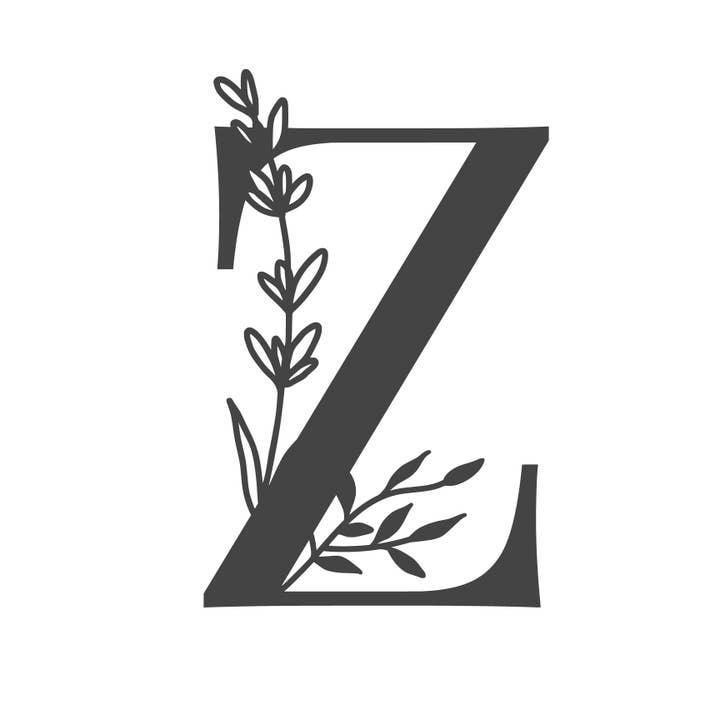 Keystone Steel Co. - Wholesale Wall Accent - Botanical Letter Wall Decor3