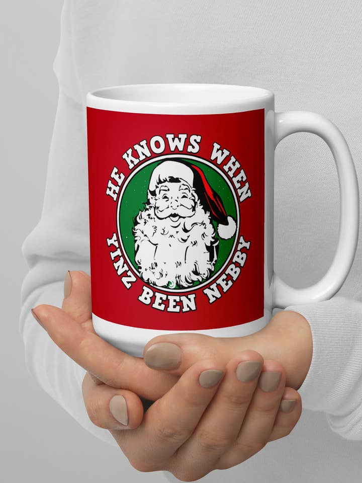 Han ved, når I har været nysgerrige - Keramikkrus for engroshandel hos Yinzylvania