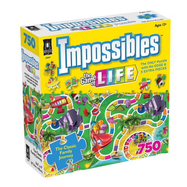 University Games - Wholesale Puzzle - Kids - Impossibles: Game of Life