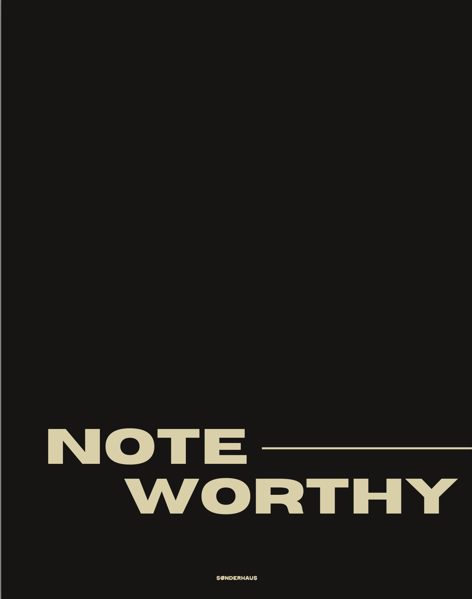 Sonderhaus - Wholesale Notepad - The Noteworthy Pad0