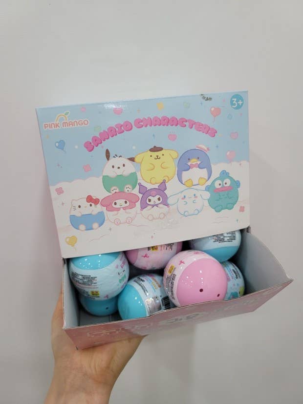 K-Wonderland - Wholesale Figurine Toy - Kids - Sario Characters adorable round Figure blind Capsule SET8