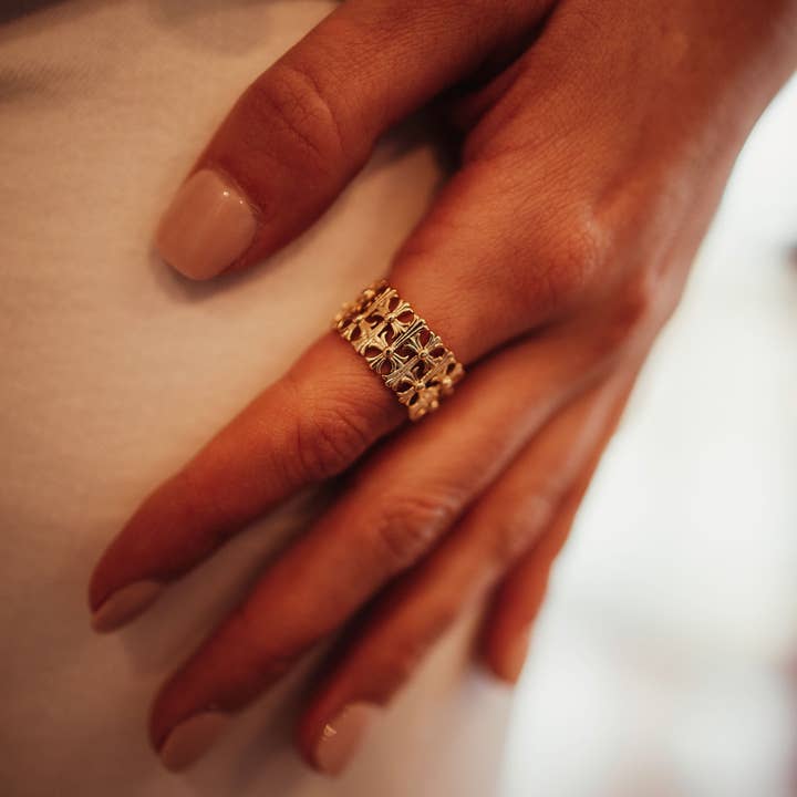 Anillo Cruces para venta al por mayor de JAG/ged Edge Jewelry