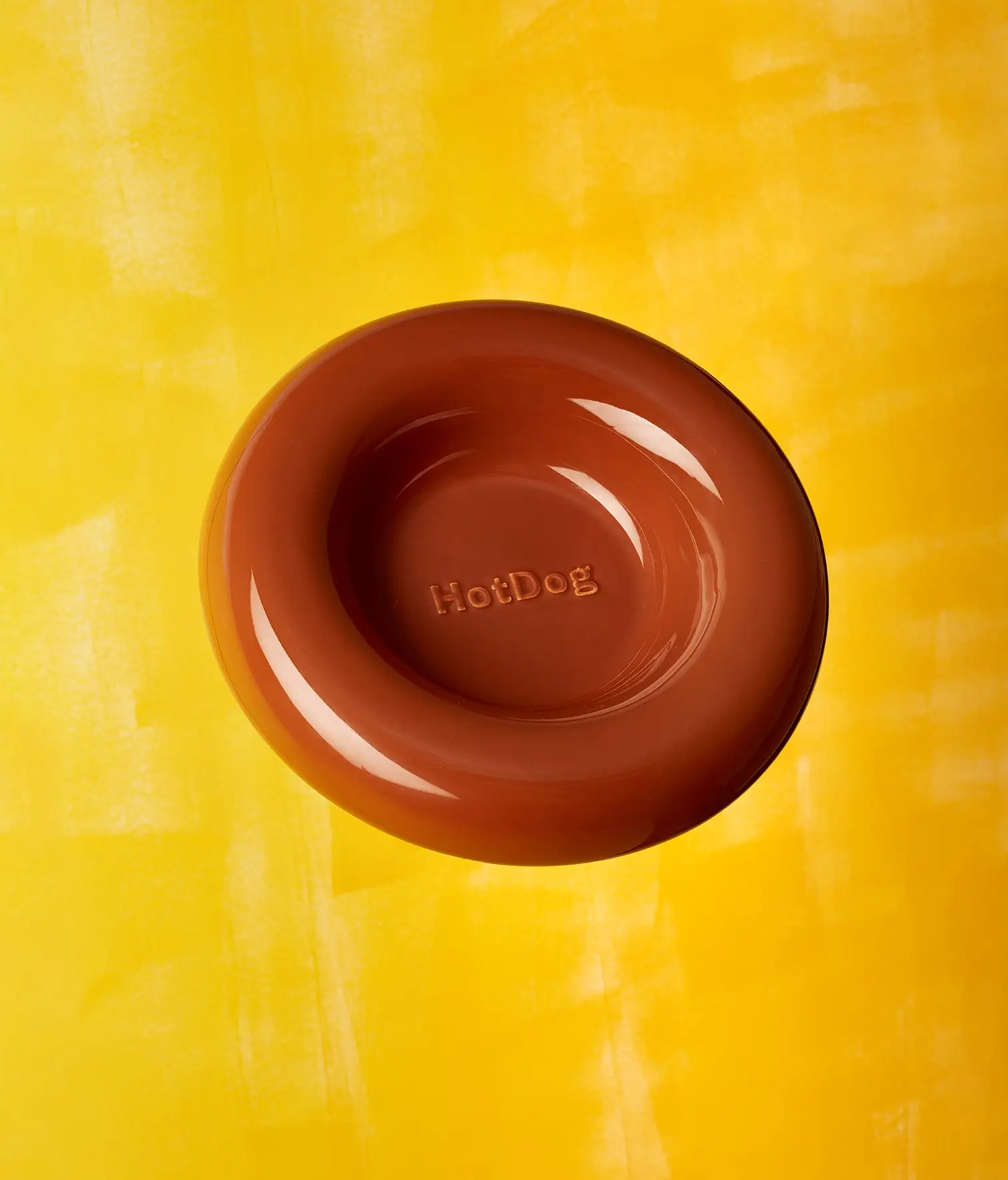 HotDog Pets - Wholesale Pet Bowl - Cat/Dog - Brown ceramic dog feeder1