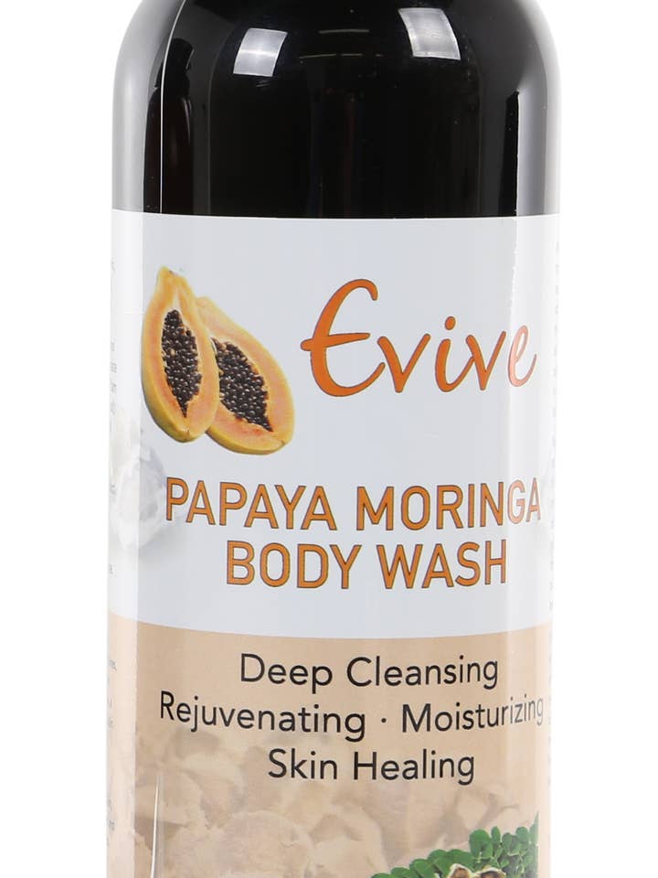 EVIVE PAPAYA MORINGA BODY WASH for wholesale by EVIVE