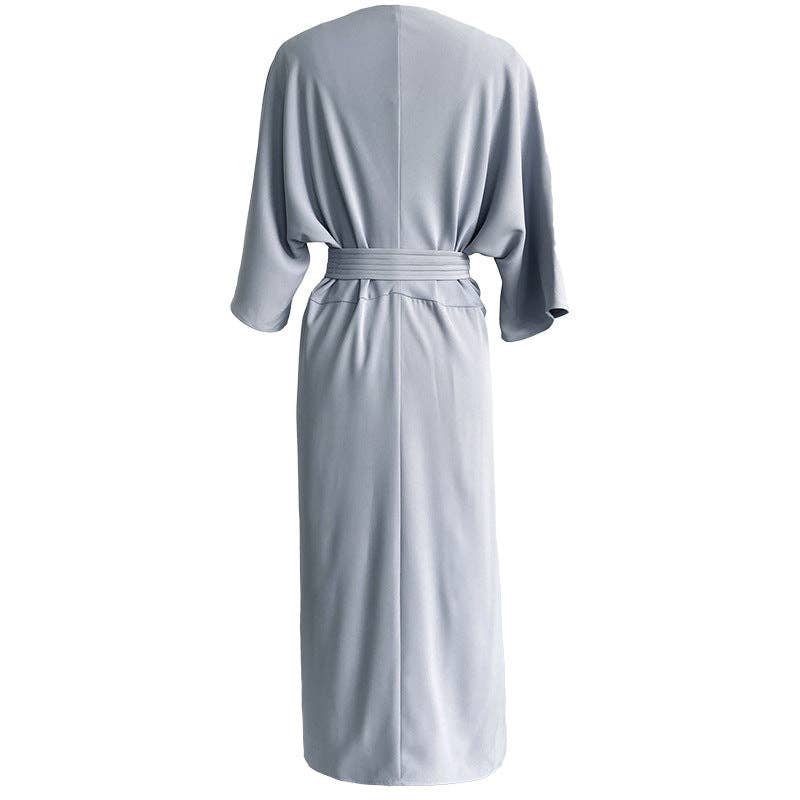 Marayn - Vente Robe – femme - 2025 NOUVELLE Robe Noeud Élégante Moderne Chic Touche Chinoise90