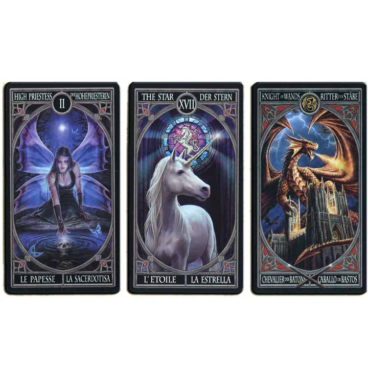Cardshouse - Wholesale Tarot Cards - Anne Stokes Gothic Tarot Cards Fournier
