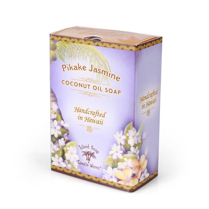 Island Soap & Candle Works - Wholesale Gift Bag Set/Pack - Pikake Jasmine Organza Gift Bag