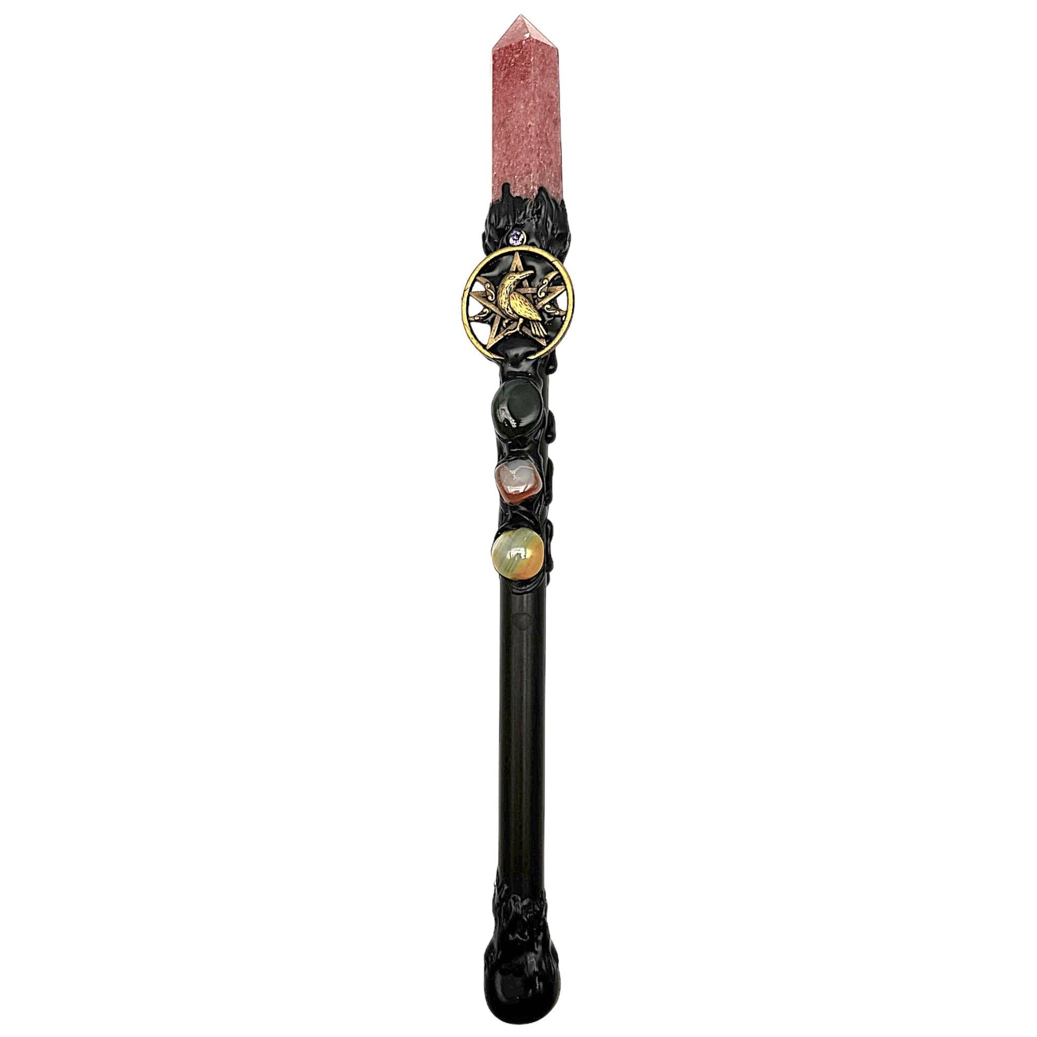 Foliesbijoux - Wholesale Meditation Supplies - Handmade magic wand for ritual & random meditation1