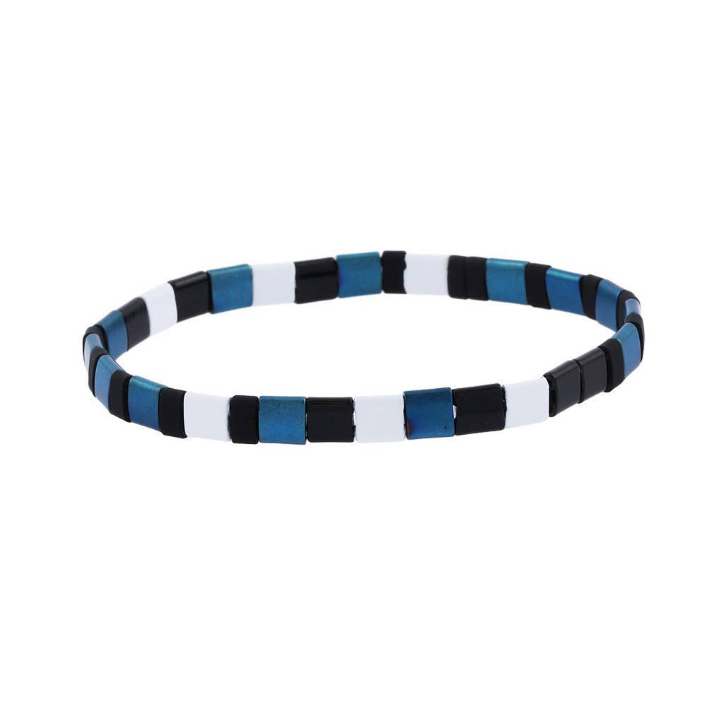 Mio Queena – Engroshandel Perlearmbånd – 5 mm TILA perle armbånd med elastik - BJ9