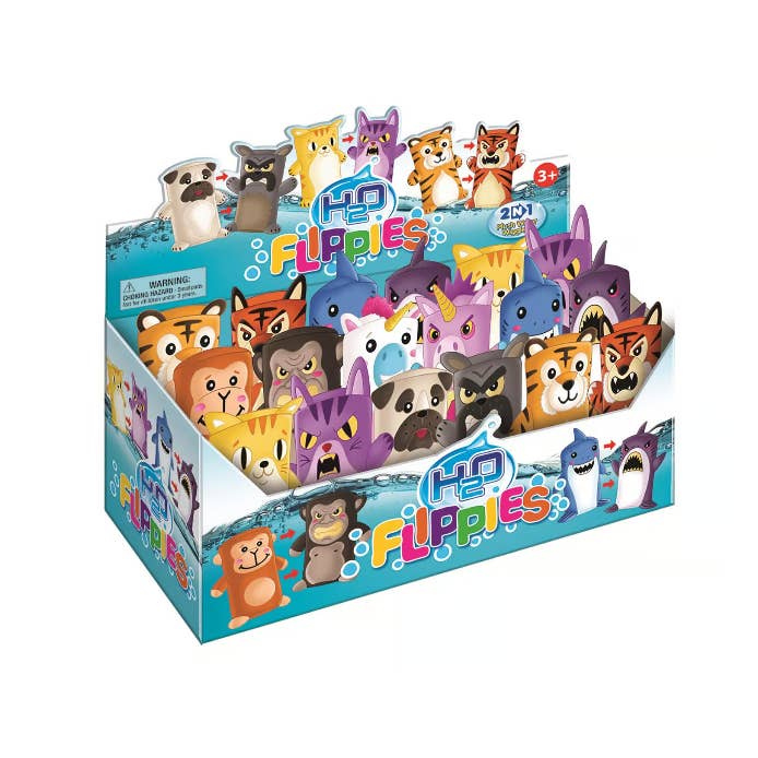 H20 Flippies Blind Box Plush Water Wiggler Assorted for wholesale by Master Toys & Novelties Inc.