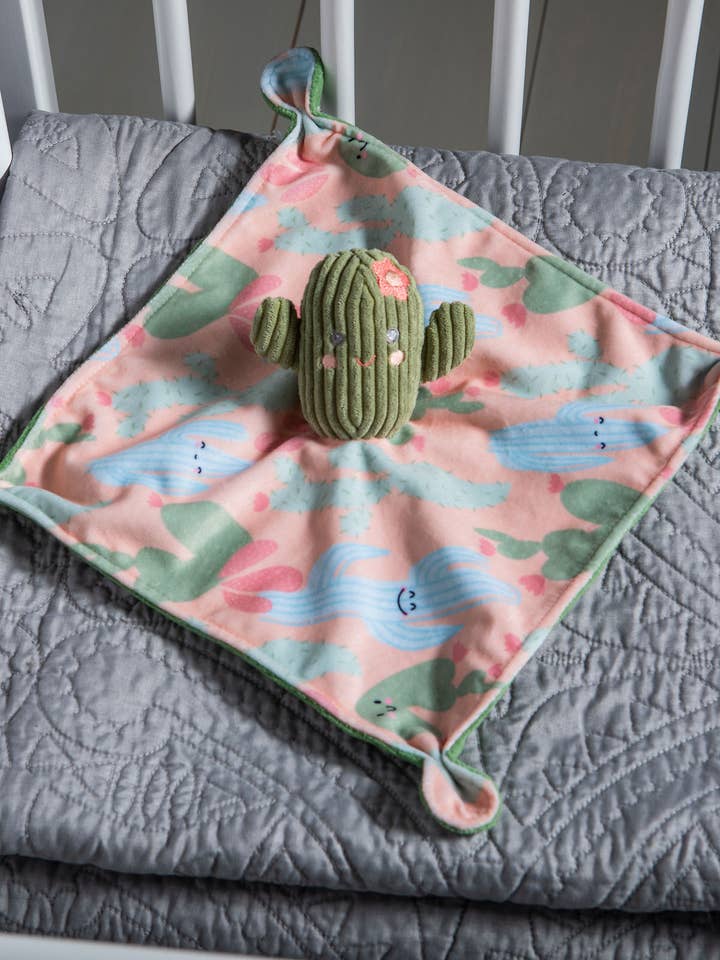 Mary Meyer - Wholesale Security/Cuddle Blanket - Baby - Sweet Soothie Cactus Blanket1