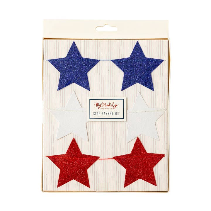 SSP803 - Mini banner de estrellas y rayas para venta al por mayor de My Mind’s Eye