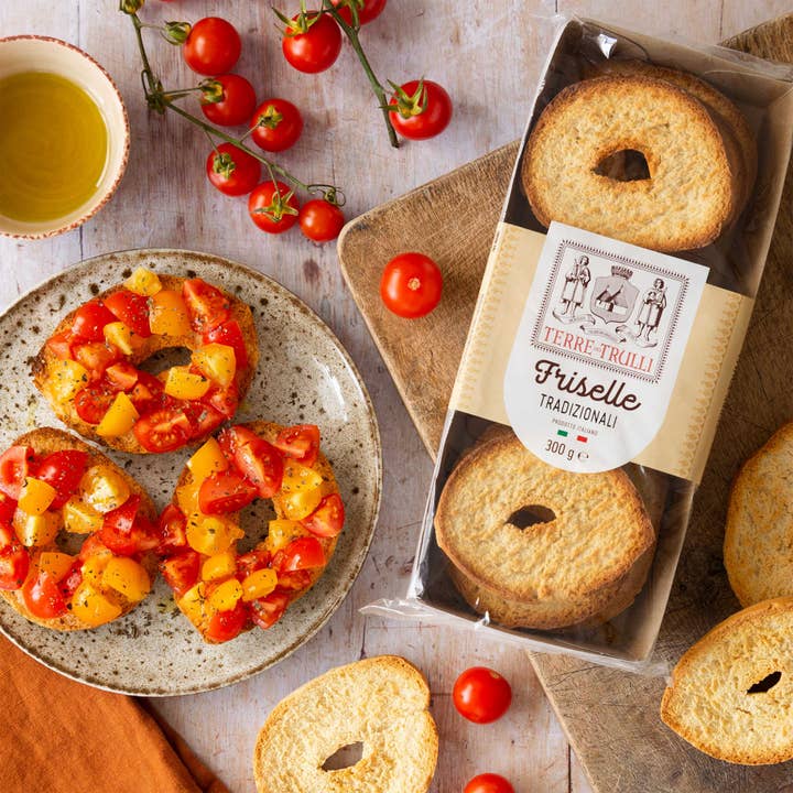 Terre dei Trulli – wholesale Brödmix – Traditionell ugnskokt Frisel 300g Tillverkad i Italien